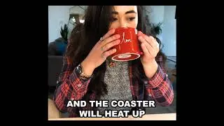 USB Wood Grain Cup Warmer