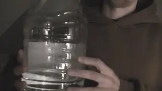 asmr we are pissing ourselves tonight (comically large bottle tapping and water sounds)