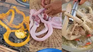 best food in my country side, cow intestine recipe