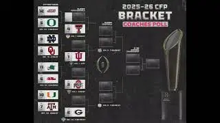 CFP brackets if chosen by each of the 10 official NCAA selectors.