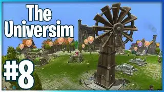 Electricity and Wind Power!? | The Universim: Let's Play | Ep 8