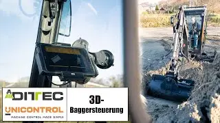 Simple 3D-Baggersteuerung - Das kann es! I Unicontrol
