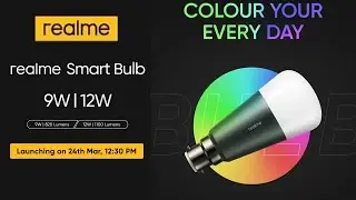 Realme Smart Bulb 🔥 Launching in India On 24th March 🔥 All Features & Specifications 🔥