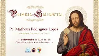 Santa Missa - 01/02/2026 - 18h - Pe. Matheus - Catedral de Montes Claros
