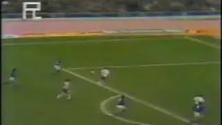 Italia - Inghilterra 2-0 ( Italy - England ) 1976 - Bettega