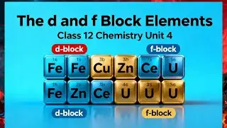 Introduction Unit 4 The d and f Block Elements Class12 Chemistry NcertSolutions MAArgdarshak 2025-26