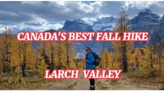 BEST FALL HIKE IN CANADA🇨🇦 |LARCH VALLEY