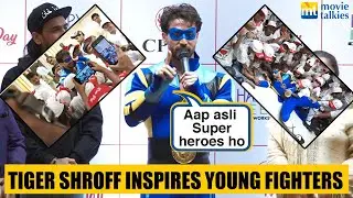 Tiger Shroff turned into real-life superhero with Flying Jatt getup for children fighting cancer