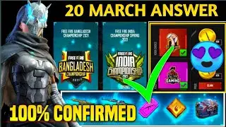 20 MARCH ESPORT ULTIMATE CHALLENGE ANSWER ! HOW TO COMPLETE ULTIMATE CHALLENGE NEW EVENT ! FREE FIRE