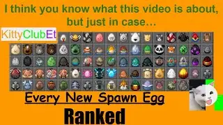 Every New Minecraft Spawn Egg Ranked
