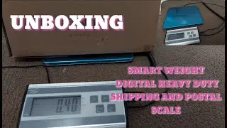 UNBOXING Smart Weigh Digital Heavy Duty Shipping and Postal Scale #amazon
