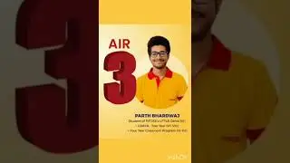 Jee Mains Topper 2022 AIR 1,2,3
