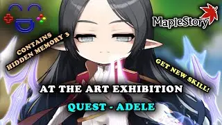 At the Art Exhibition Adele Quest Maplestory Guide