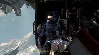 UNSC Frigate Grafton Fires a MAC Round and Dies