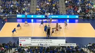 Play 14   Set 3   Center Line Violation By Pitt Libero