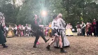 North Carolina Renaissance Festival opening day 2025 ￼end of day performance ￼