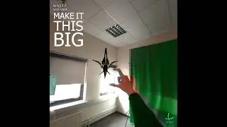 Waltz of the Wizard Mixed reality - Create and make the Drone small