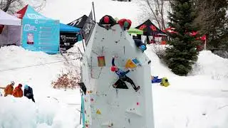 Tyler Kempney  - UIAA Ouray Ice Fest 2024 Finals