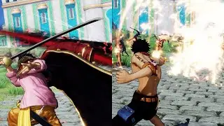 One Piece Pirate Warriors 4 - Gol D. Roger & Portgas D. Ace (Father And Son) Complete Moveset