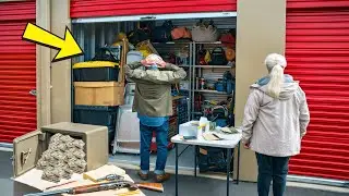 Found $22,000 & GUNS in Drug Dealer&rsquo;s Storage Unit Elderly Couple Bought