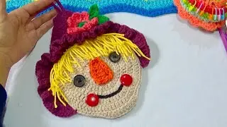 Espantapajaros  tejido a crochet paso a paso / Crochet scarecrow