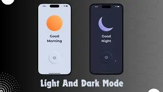 Light and Dark Mode  || Dark and Light Mode || Flutter || #flutterdeveloper #flutterflow #flutter