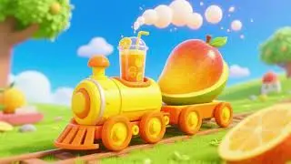 🥭🚂 Magical Mango Smoothie Train | Nursery Rhymes & Kids Songs