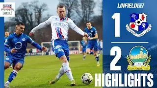 MATCH ACTION | Sports Direct Premiership | Loughgall v Linfield 13/1/24
