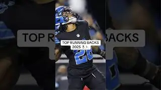 Top RB rankings 2025! #runningbacks #fantasyfootball #wanna #amber5