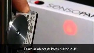 Photoelectric proximity sensor FT 25-RL Object Object Teach-in