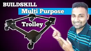 Buildskill Trolley Stand for Refrigerator Stand Review || Best Double Door Fridge Stand Review ⚡⚡