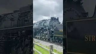 C&O 614 arrives at Strasburg for Restoration! #steamlocomotive #strasburgrailroad #railroad #short