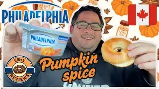 NEW LIMITED EDITION Philadelphia Pumpkin Spice Cream Cheese Review 🎃🍂 #review