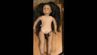 Restoring $20 American Girl Doll