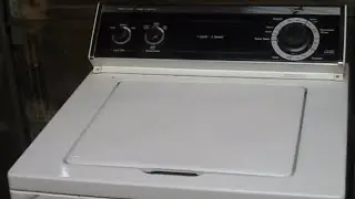 Washer Whirlpool heavy duty large capacity 4,5 Cu. Ft.  (LLR6144BN1) Black clothes