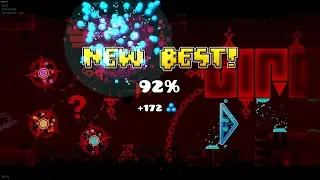 Geometry Dash - Bloodbath by Riot 92% (FLUKE FROM 49%)