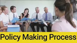 The South African public policy making process.