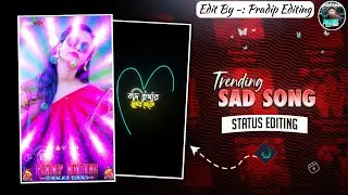 🔥New Style Purulia Sad Song Status Video Editing || Alight Motion Video Editing 2026  🍀💖