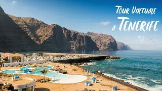 VIAGGIO VIRTUALE a TENERIFE in 4K - tour virtuale con MUSICA RILASSANTE