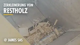 &Ouml;kologische Restholzverwertung mit UNTHA RS30 und LR1000