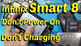 infinix Smart 8 / Tecno Spark Go 2024 Don't Power On not charging how to check