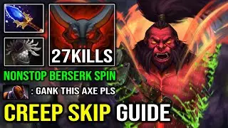 NEW Pro Creep Skipping Guide | Nonstop Berserk Spin 1v5 AoE Slow Aghanim EPIC Dota 2