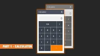 Calculator Application Using C# - Part 1