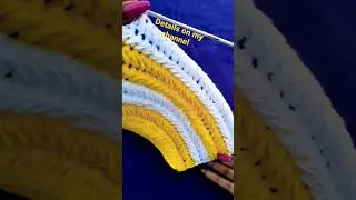 Crochet Jacket/Blanket/Shrug Design|Rk Crochet Shorts Video #rkcrochet #rkknitting #crochet #shorts