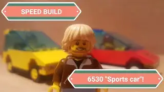 LEGO 6530 Sports car and replica speed build