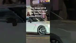 This Nissan Came Straight Out From Gran Turismo?! #shorts #nissan #gtr #movie #moviereview