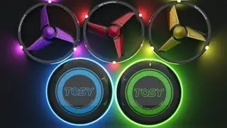TOSY Flying Duo Boomerang & LED Flying Disc