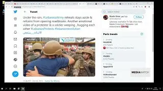 Image of soldier embracing protester in Lebanon goes viral