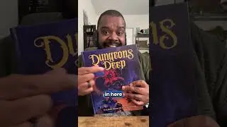Dungeons Deep уже здесь! #ttrpg #dnd #booktok #pathfinder