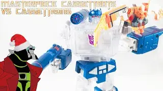 Masterpiece Cassettebots VS Cassettrons 4-pack (Legiondary Transformers Marathon S2E11)